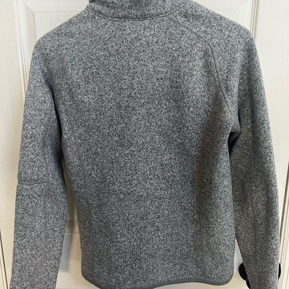 Women Patagonia Gray 3/4 zip up Sweater - Picture 5 of 7